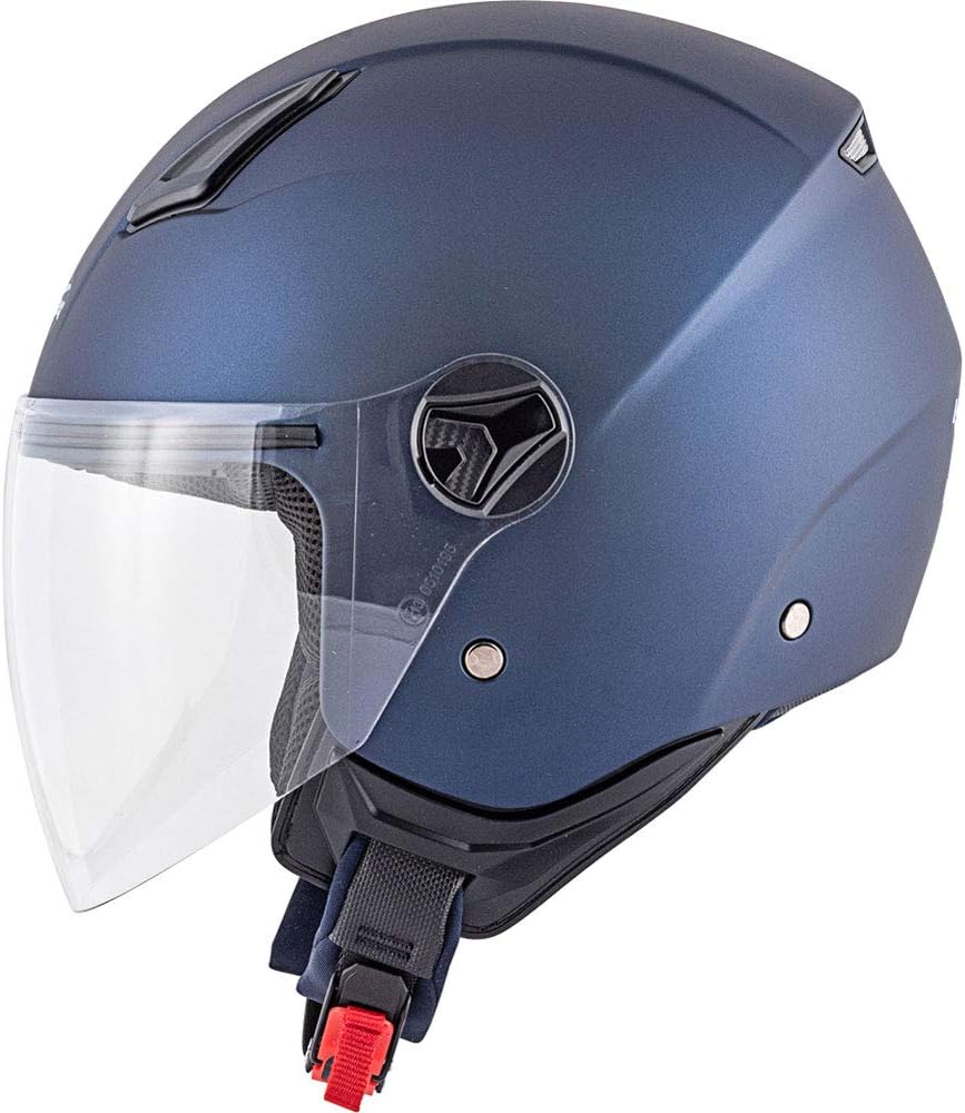 Casco D-jet Kv28 Miami Blu Opaco