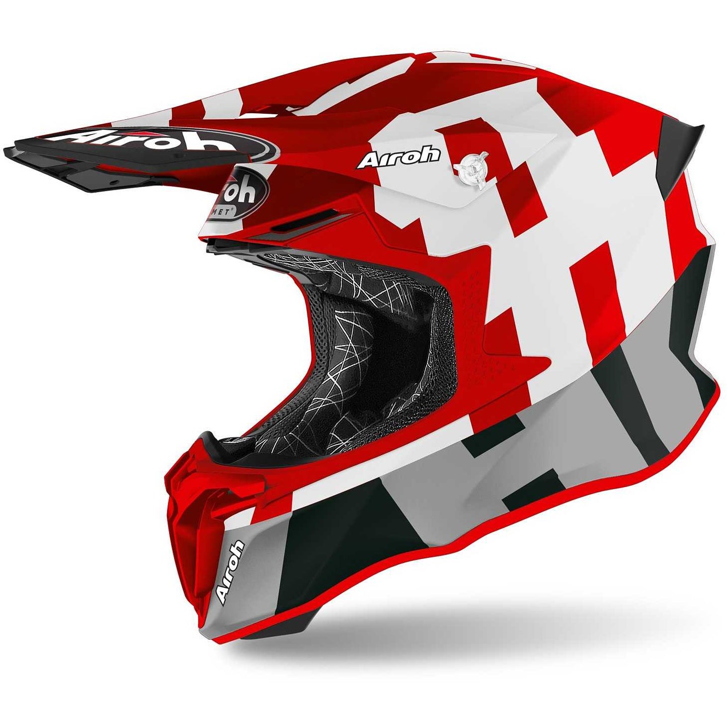 Casco Airoh Twist 2.0 Frame Red Matt