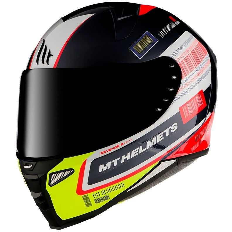 Casco Revenge Rs Gloss Pearl Black