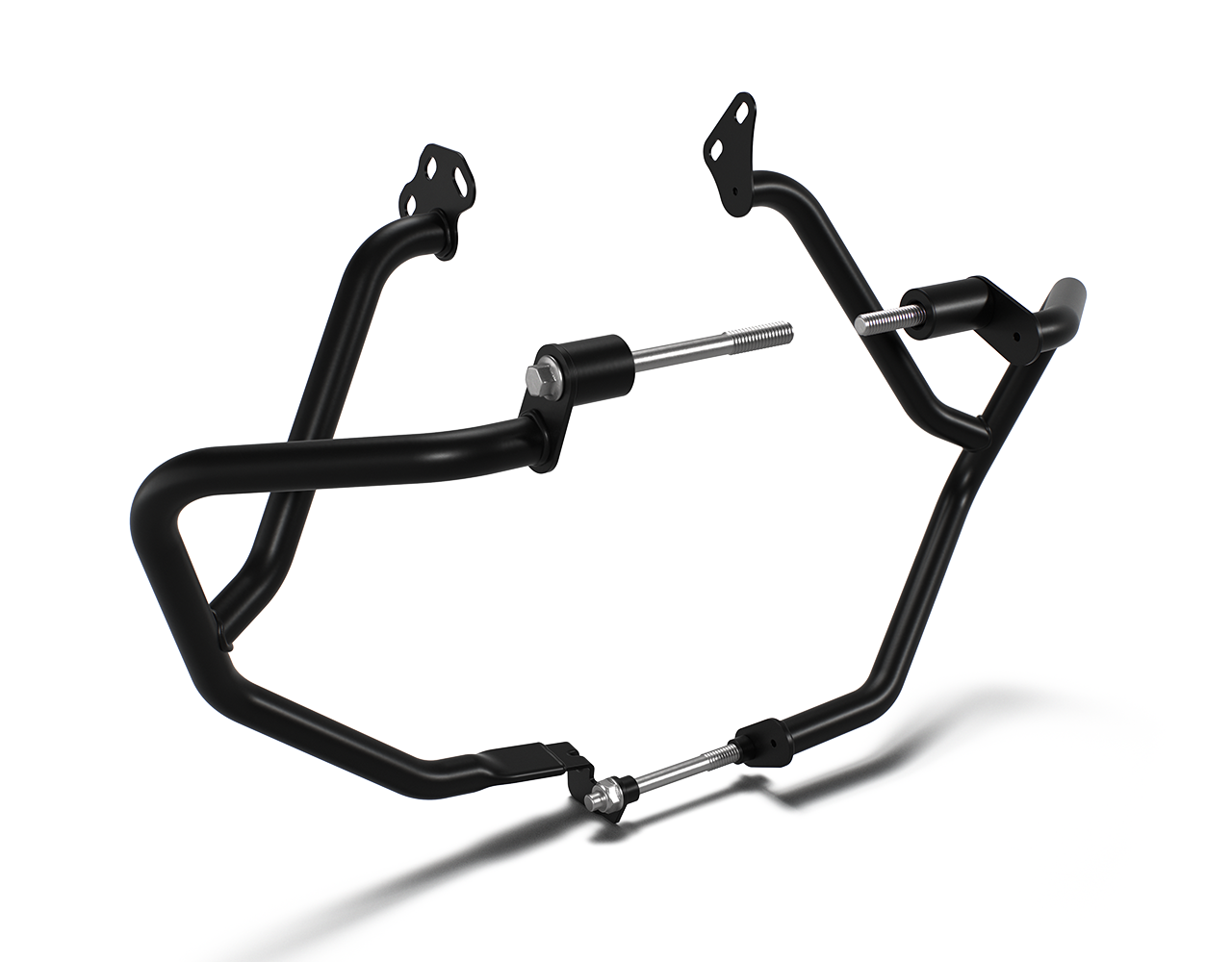 Coppia Barre Protezione Motore Larghe, Nero KXA00437