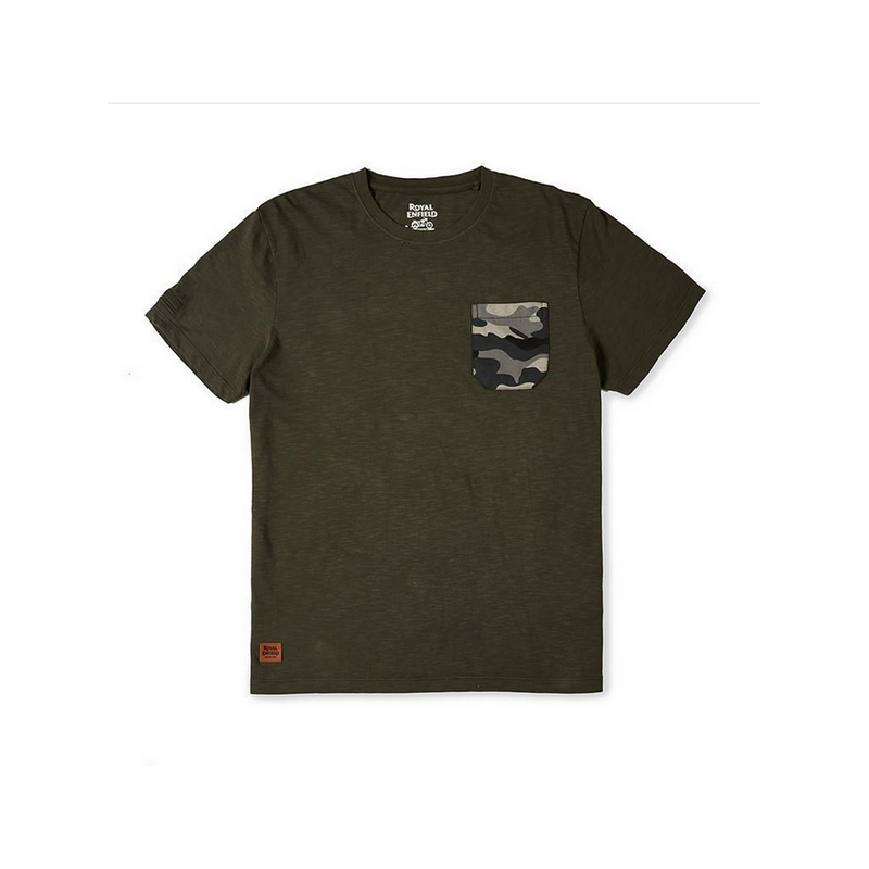 T-shirt Con Taschino Dark Olive