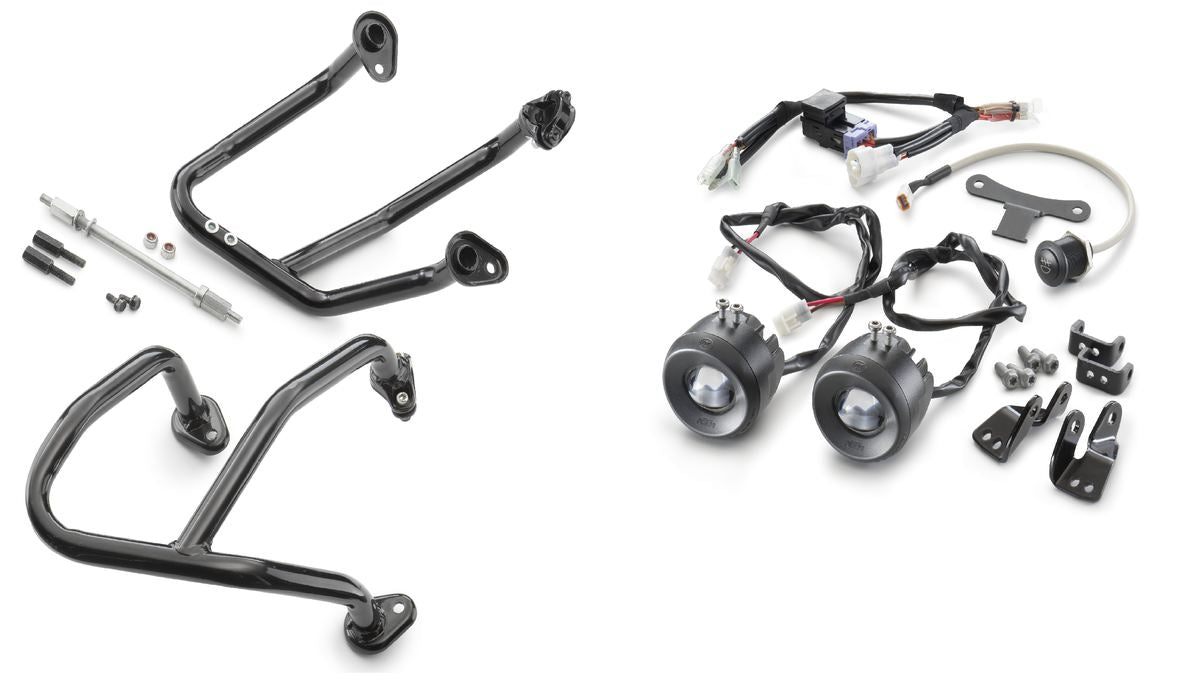 Kit barre di protezione e faretti supplementari