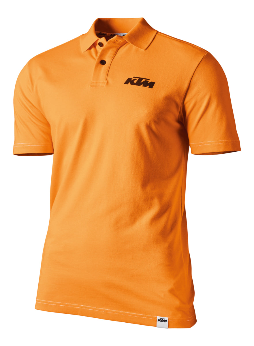 Racing polo orange