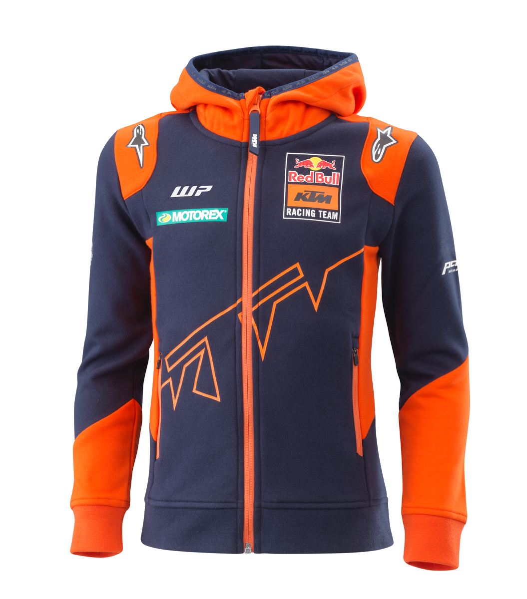 Kids replica team zip hoodie