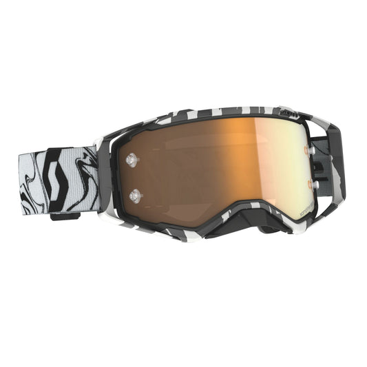 Goggle Scott Prospect Amplifier Marble Black/White/Gold Chromo