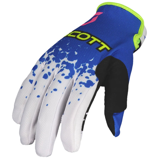 Scott Glove 350 Race Evo Blue/yellow