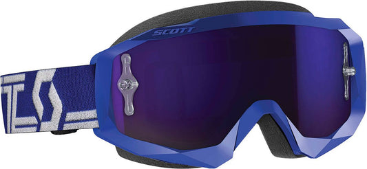 Goggle Hustle X Mx Blu/white Lens Purple