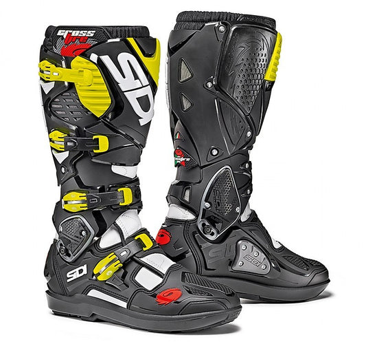 Sidi Crossfire 3 Srs Bianco/Nero/Giallo