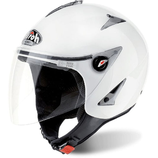 Casco Airoh Jt Color White Gloss