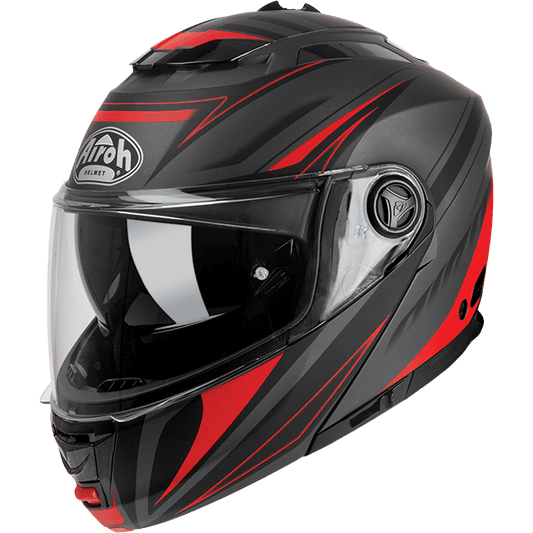 Casco Airoh Phantom S Triplo Red Matt