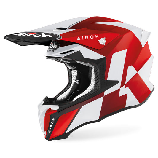 Casco Airoh Twist 2.0 Frame Red Matt