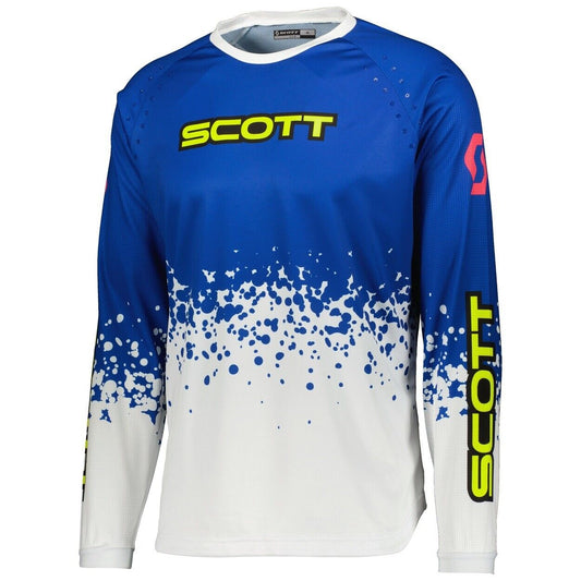 Scott Jersey 350 Race Evo Blue/wh