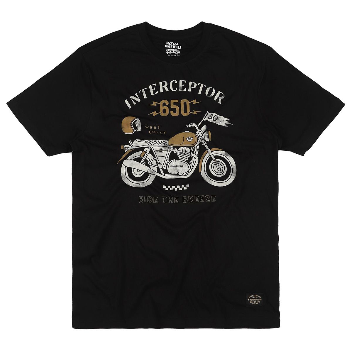 T-shirt Ride The Breeze Black