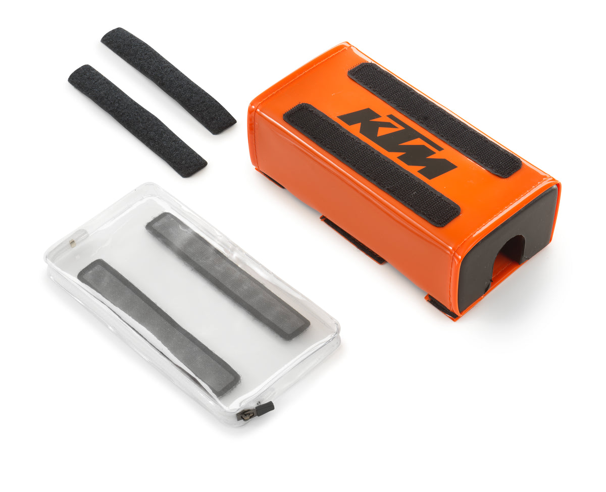 Paracolpi del manubrio con porta-smartphone