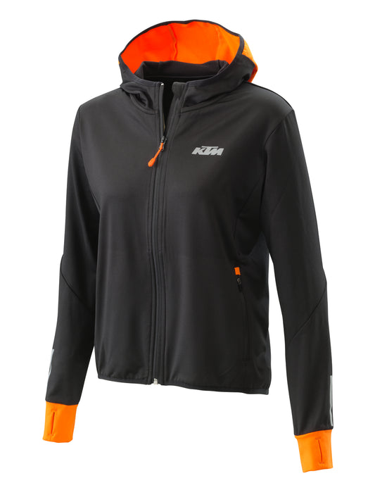 Women emphasis zip hoodie