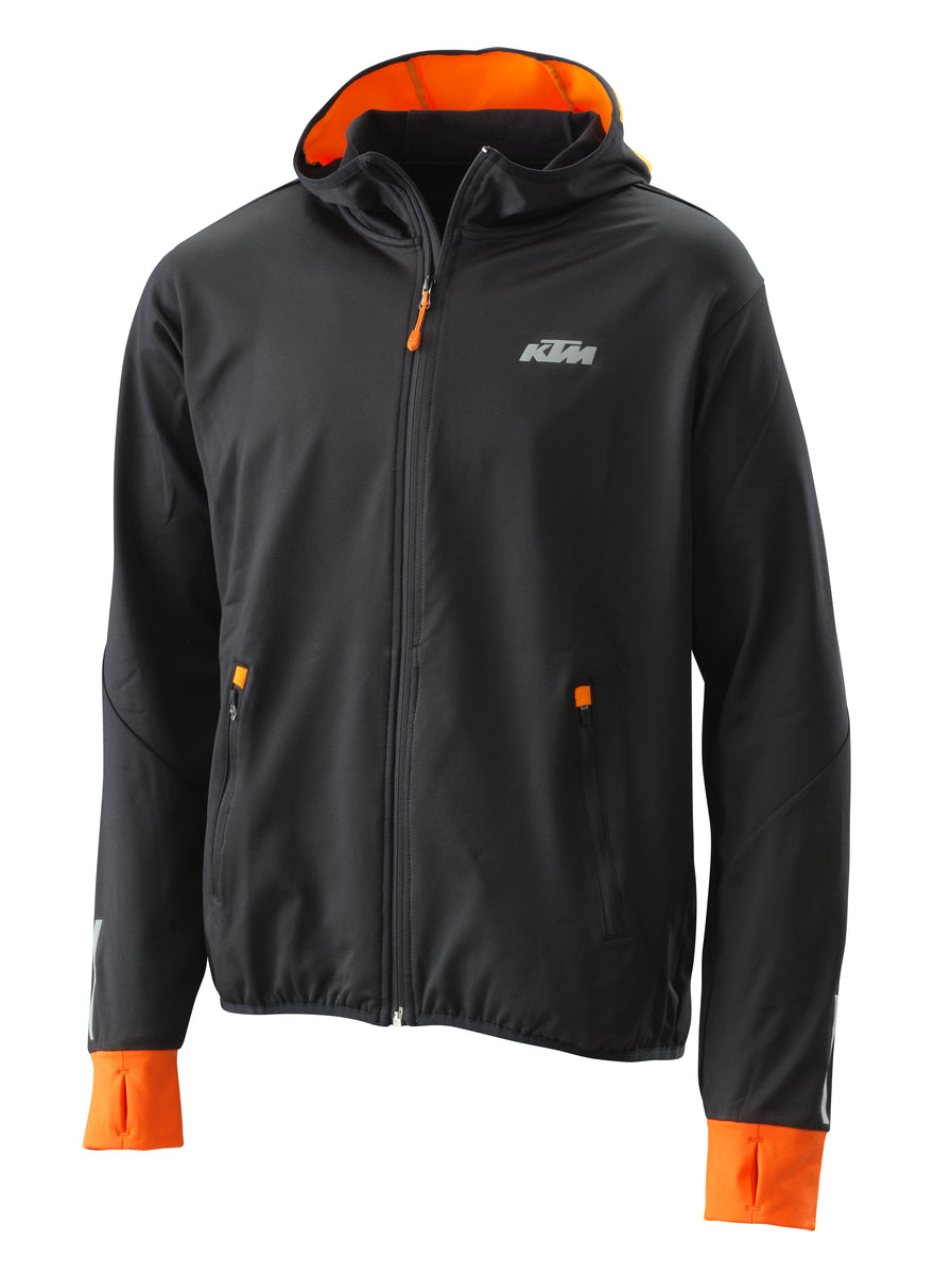 Emphasis zip hoodie