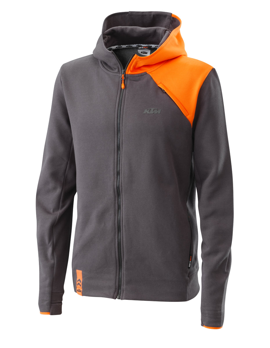 Unbound zip hoodie