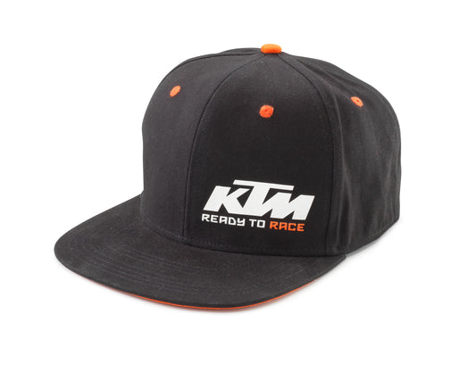 Team snapback cap black