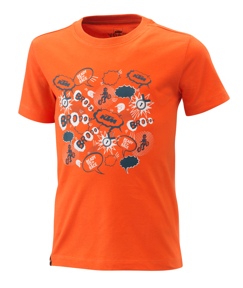 Kids radical tee orange
