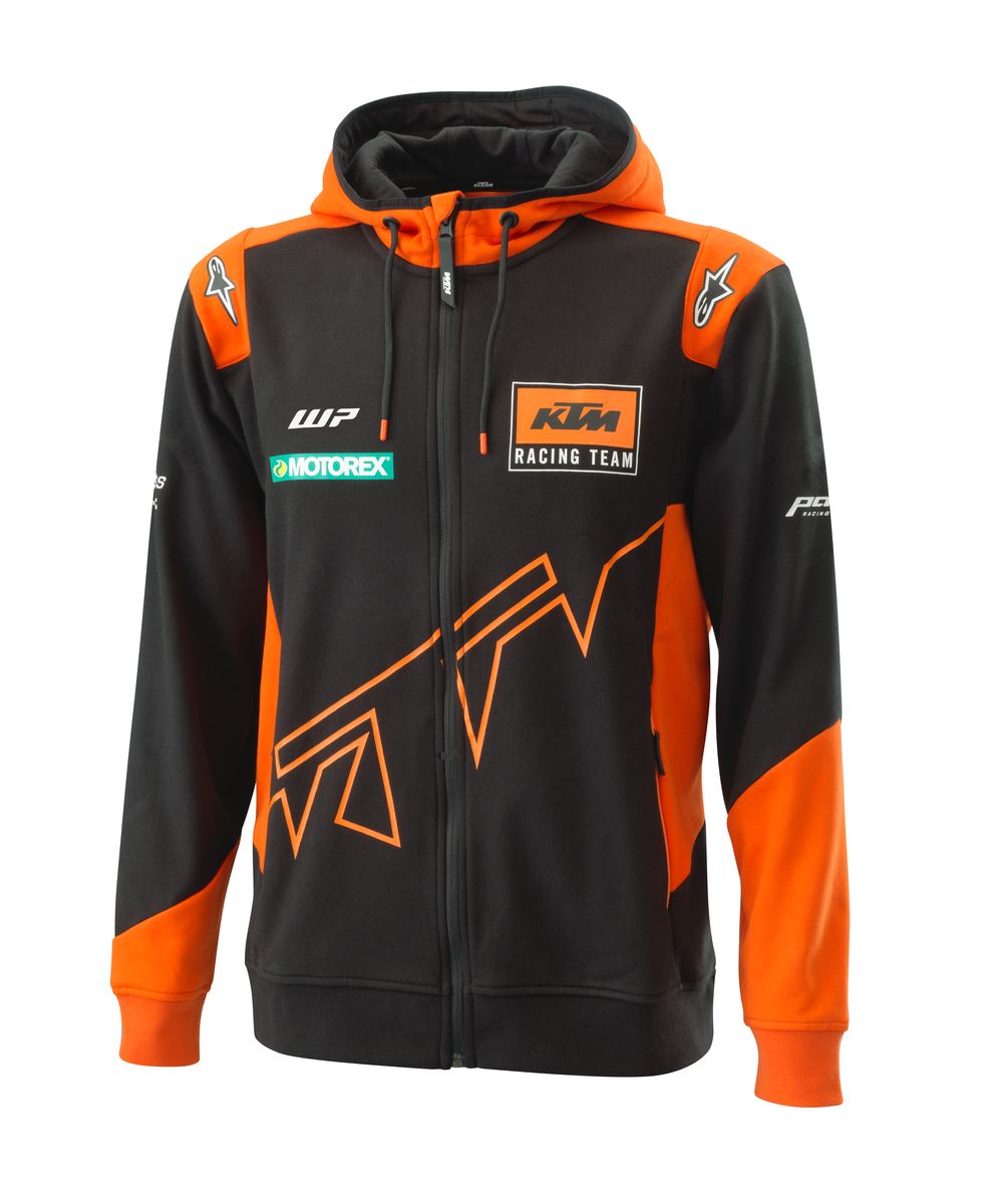 Team zip hoodie