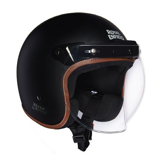 Casco Royal Enfield Nero Opaco